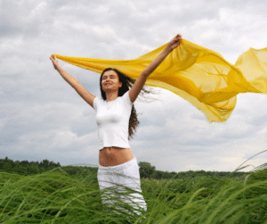 Mujer segura de si misma